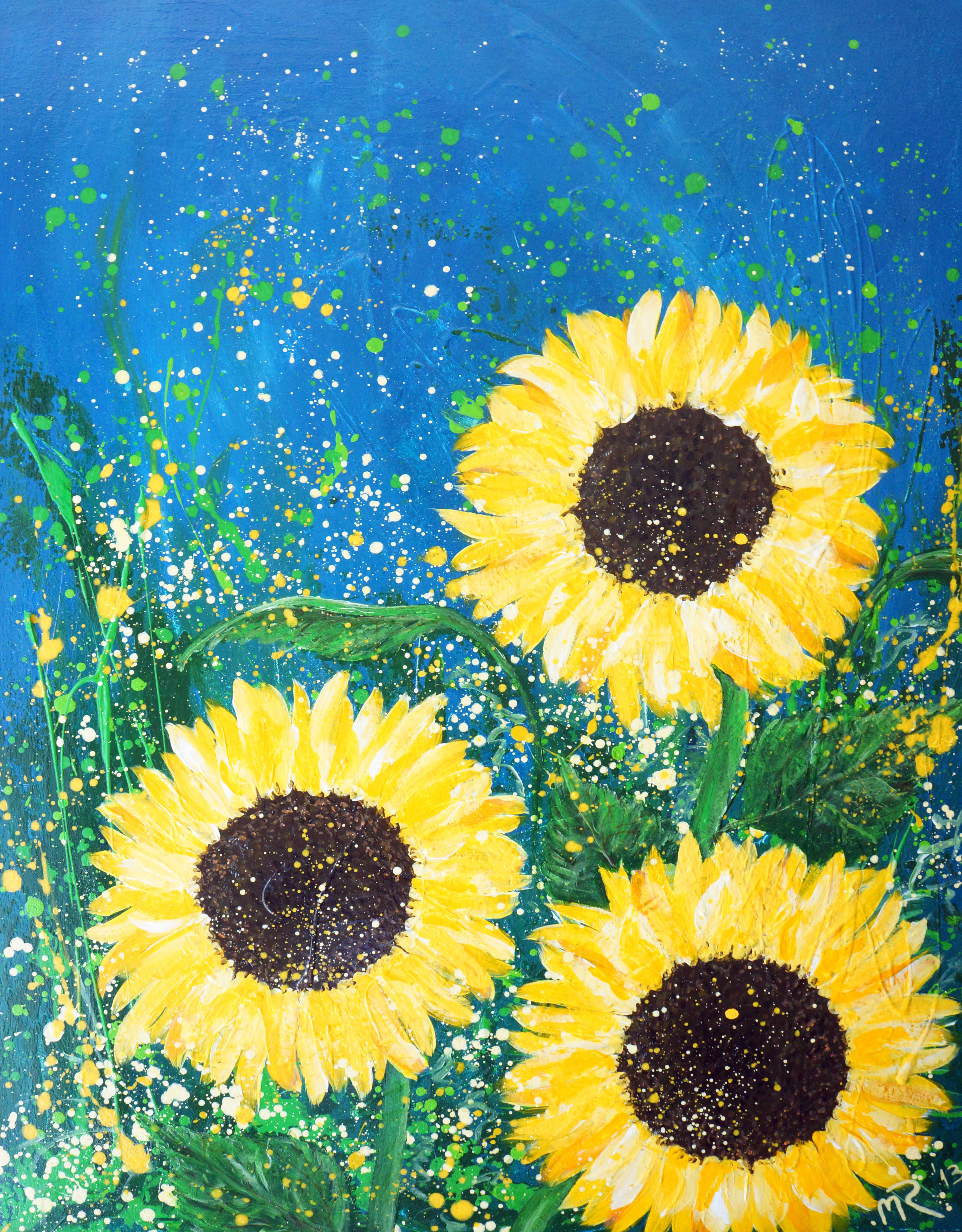 AbstractExpressionism/Sunflower01.JPG